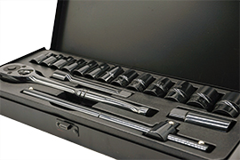 1/2 In. 17PCS Socket Set 